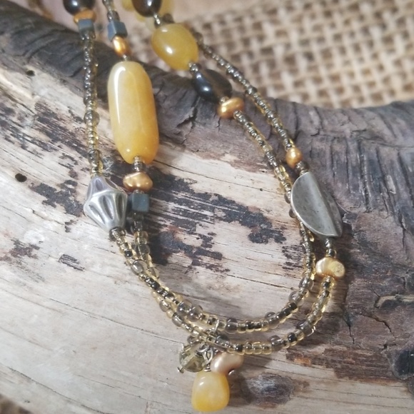 Silpada ~ Long Boho Serpentine Necklace N1928 - Picture 3 of 6